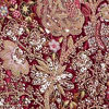 Berry Pink Floral Embroidered Bridal Lehenga